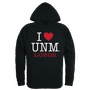 W Republic New Mexico Lobos I Love Hoodie 553-182 BLACK Primary