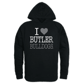W Republic Butler Bulldogs I Love Hoodie 553-275 BLACK Primary