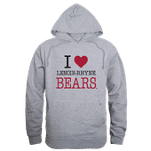 W Republic Lenoir-Rhyne Bears I Love Hoodie 553-530 HEATHER GREY Primary