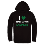 W Republic Manhattan Jaspers I Love Hoodie 553-535 BLACK Primary