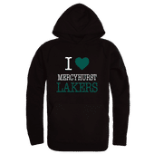 W Republic Mercyhurst Lakers I Love Hoodie 553-540 BLACK Primary