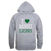 W Republic Missouri Southern Lions I Love Hoodie 553-546 HEATHER GREY Primary