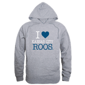 W Republic UMKC Roos I Love Hoodie 553-549 HEATHER GREY Primary