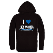 W Republic U Of New England Nor'easters I Love Hoodie 553-554 BLACK Primary