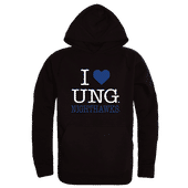 W Republic North Georgia Nighthawks I Love Hoodie 553-558 BLACK Primary