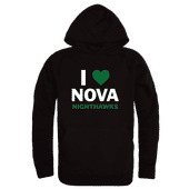 W Republic Northern Virginia Nighthawks I Love Hoodie 553-560 BLACK Primary