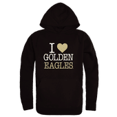 W Republic Oral Roberts Golden Eagles I Love Hoodie 553-566 BLACK Primary