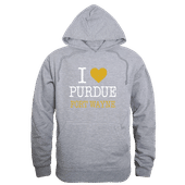 W Republic Purdue Fort Wayne Mastodons I Love Hoodie 553-571 HEATHER GREY Primary
