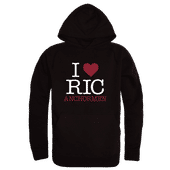 W Republic Rhode Island Anchormen I Love Hoodie 553-574 BLACK Primary