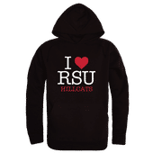 W Republic Rogers State Hillcats I Love Hoodie 553-576 BLACK Primary