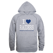 W Republic Seminole State Raiders I Love Hoodie 553-582 HEATHER GREY Primary