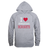 W Republic Shenandoah Hornets I Love Hoodie 553-583 HEATHER GREY Primary
