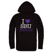 W Republic Southern Baptist Bearcats I Love Hoodie 553-587 BLACK Primary
