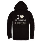 W Republic St. Edward's Hilltoppers I Love Hoodie 553-590 BLACK Primary