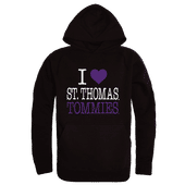 W Republic St. Thomas Tommies I Love Hoodie 553-591 BLACK Primary