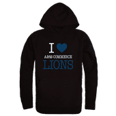 W Republic Texas A&M-Commerce Lions I Love Hoodie 553-595 BLACK Primary
