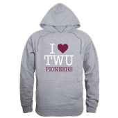 W Republic Texas Woman's Pioneers I Love Hoodie 553-597 HEATHER GREY Primary