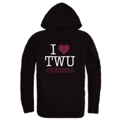 W Republic Texas Woman's Pioneers I Love Hoodie 553-597 BLACK Primary