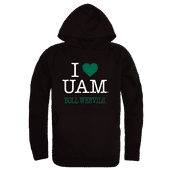 W Republic Arkansas-Monticello Boll Weevils & Cotton Blossoms I Love Hoodie 553-609 BLACK Primary