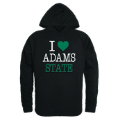 W Republic Adams State Grizzlies I Love Hoodie 553-610 BLACK Primary