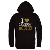 W Republic Cameron Aggies I Love Hoodie 553-622 BLACK Primary