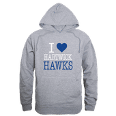 W Republic Hartwick Hawks I Love Hoodie 553-650 HEATHER GREY Primary