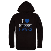 W Republic Hilbert Hawks I Love Hoodie 553-652 BLACK Primary