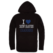 W Republic New Haven Chargers I Love Hoodie 553-663 BLACK Primary