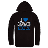 W Republic SE Oklahoma State Savage Storm I Love Hoodie 553-671 BLACK Primary