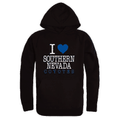 W Republic CSN Coyotes Coyotes I Love Hoodie 553-672 BLACK Primary
