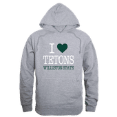 W Republic Williston State Tetons I Love Hoodie 553-684 HEATHER GREY Primary