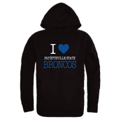 W Republic Fayetteville State Broncos I Love Hoodie 553-716 BLACK Primary