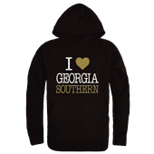 W Republic Georgia Southern Eagles I Love Hoodie 553-718 BLACK Primary