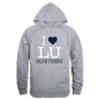 W Republic Lincoln University Blue Tigers I Love Hoodie 553-720 HEATHER GREY Primary