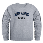 W Republic Dickinson State Blue Hawks Family Crewneck 572-514