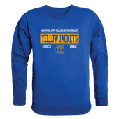 W Republic NY City Tech Yellow Jackets Established Crewneck 544-664