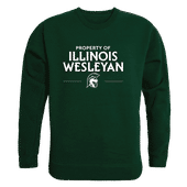 W Republic Illinois Wesleyan University Titans Property Of Crewneck 545-525