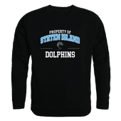 W Republic College Of Staten Island Dolphins Property Of Crewneck 545-676