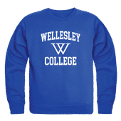 W Republic Wellesley College Blue Crewneck 568-486
