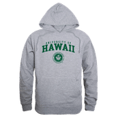 W Republic Hawaii Rainbow Warriors Hoodie 569-122 HEATHER GREY Primary