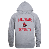 W Republic Ball State Cardinals Hoodie 569-264 HEATHER GREY Primary
