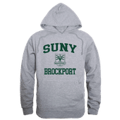 W Republic SUNY Brockport Golden Eagles Hoodie 569-271 HEATHER GREY Primary