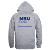 W Republic Nova Southeastern Sharks Hoodie 569-358 HEATHER GREY Primary