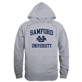 W Republic Samford Bulldogs Hoodie 569-375 HEATHER GREY Primary