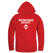 W Republic Western Oregon Wolves Hoodie 569-406 RED Primary