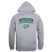 W Republic Northeastern State River Hawks Hoodie 569-426 HEATHER GREY Primary