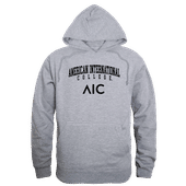 W Republic American Int. College Yellow Jackets Hoodie 569-449 HEATHER GREY Primary