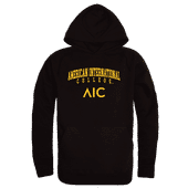 W Republic American Int. College Yellow Jackets Hoodie 569-449 BLACK Primary