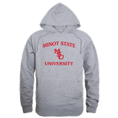 W Republic Minot State Beavers Hoodie 569-467 HEATHER GREY Primary