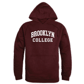 W Republic Brooklyn College Bulldogs Hoodie 569-503 MAROON Primary